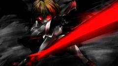 Weapons red eyes Swords anime girls touhou rumia