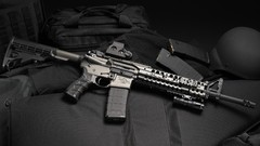 Weapons Rifles magpul ar-15 eotech Surefire LED WeaponLight