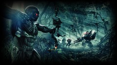 Weapons Robots jungle soldiers crysis 3 video games bow (weapon)