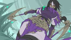 Weapons short hair black hair Devils huge boobs