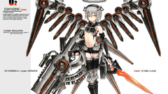 Weapons Simple Background original characters Gia (artist)