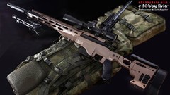 Weapons sniper rifles airsoft Ares