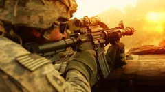 Weapons soldiers m4 ACOG Surefire LED WeaponLight