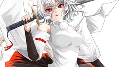 Weapons Swords anime girls