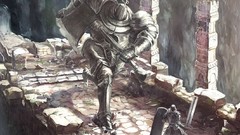 Weapons Warriors animation helmets masks dark souls unrealistic