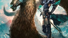 Weapons wings armor Swords artwork fantasy art