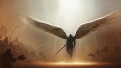 Weapons wings armor Warriors Swords diablo legend tyrael 