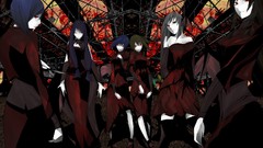 Weapons wings crystals dress Vampires devil Knives red eyes red 