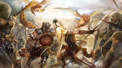 Weapons wings Dragons armor Swords battles artwork forsaken 