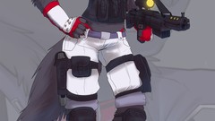 Weapons Wolves military furry Fleki Fleki (Character)