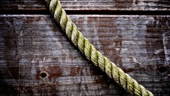 Weather deck Wood dock Ropes