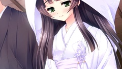 Wedding kimono anime girls skyfish Asagiri Itsuki