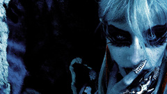 Weird girl face high