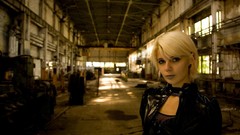 Welcome woman emotions blondes piercings models portraits top 