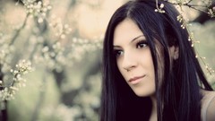 Welcome woman spring brunettes