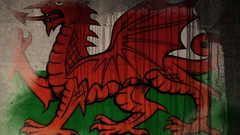 Welsh dragon vectorized high