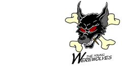 Werewolves surf retro Art