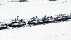 West German leopard tanks