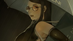 Wet glasses artwork Umbrellas