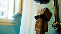 Wet shower danboard