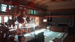 What cramped low ceiling