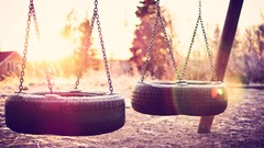 Wheels chains swings