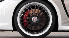 Wheels close-up turbo Porsche Panamera Edo Competition