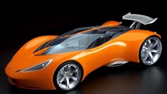 Wheels lotus concept art automobiles orange cars