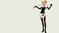 Whip boots cleavage braids