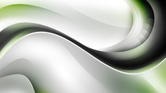 White abstract stripes