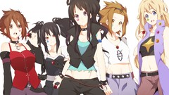 White Anime akiyama mio k - on nakano azusa hirasawa yui 