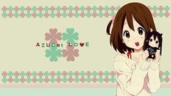 White anime girls k - on nakano azusa hirasawa yui