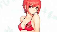 White anime girls short hair kanon shining wind tony taka seena 