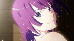 White Anime senjougahara hitagi monogatari-series screenshots 