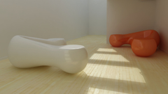 White architecture futire modern