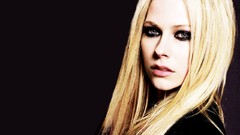 White Avril Lavigne faces blondes