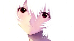 White Ayanami rei neon