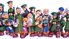 White background Anime