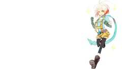 White background anime girls tales of graces Simple Background