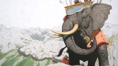 White background artwork