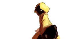 White background bakemonogatari kanbaru suruga 