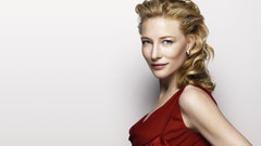 White background blondes woman