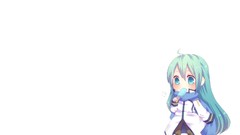 White background cartoons Chibi vocaloid Simple Background 