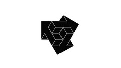 White background Cube arrows artwork digital art