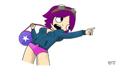 White background fan art scott pilgrim vs the world Simple 