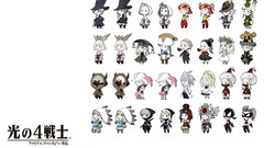 White background Final Fantasy fantasy art