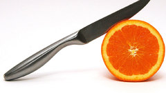 White background fruits