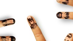 White background funny