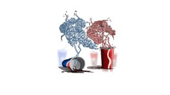 White background funny pepsi coke minimalistic artwork