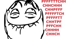 White background happy meme